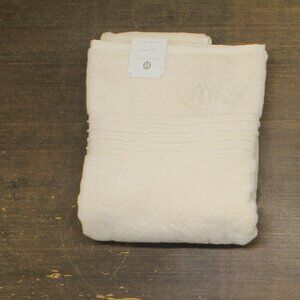 Hotel Collection Luxury Turkish Cotton Bath Towel Ivory Off White Bath Towel